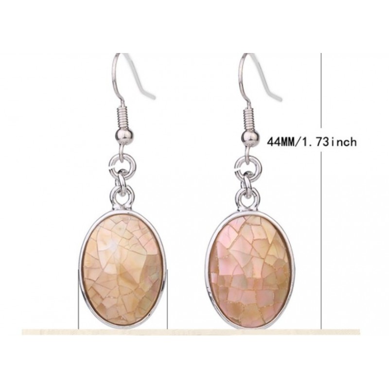 Creative Wild Natural Shell Earrings Oval Earrings Creative Wild Natural Shell Earrings Oval Earrings