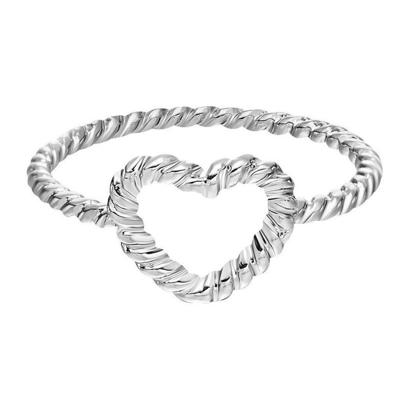 Heart Shaped Ring English Alphabet Ring Jewelry Ring Female Heart Shaped Ring English Alphabet Ring Jewelry Ring Female