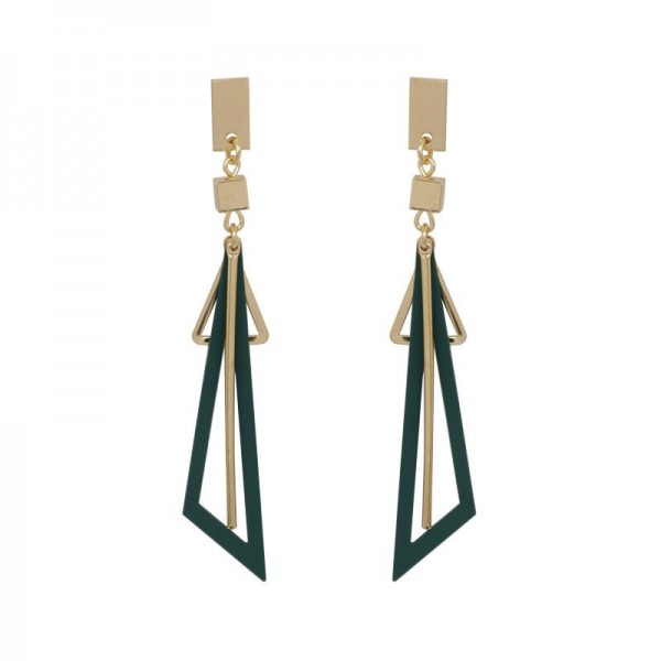 Series Metal Leaf Earrings Earrings Earrings Jewelry