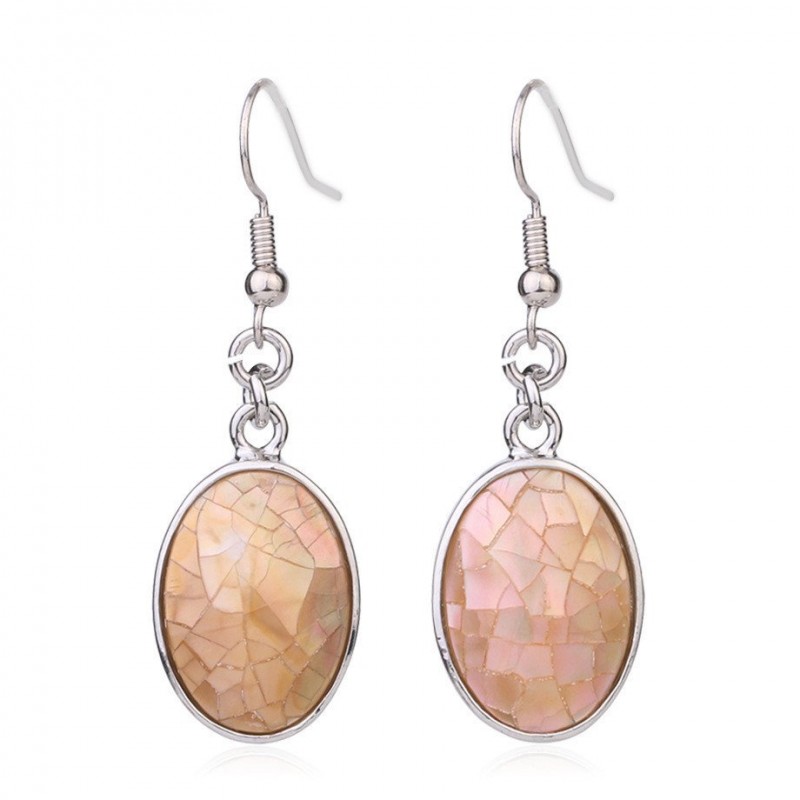 Creative Wild Natural Shell Earrings Oval Earrings Creative Wild Natural Shell Earrings Oval Earrings