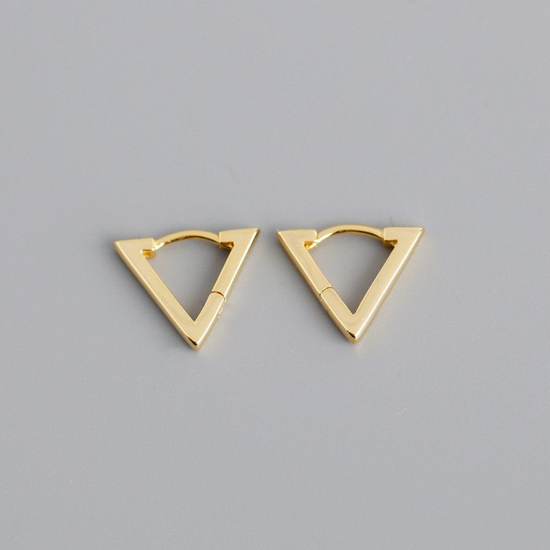 Triangle s925 sterling silver earrings