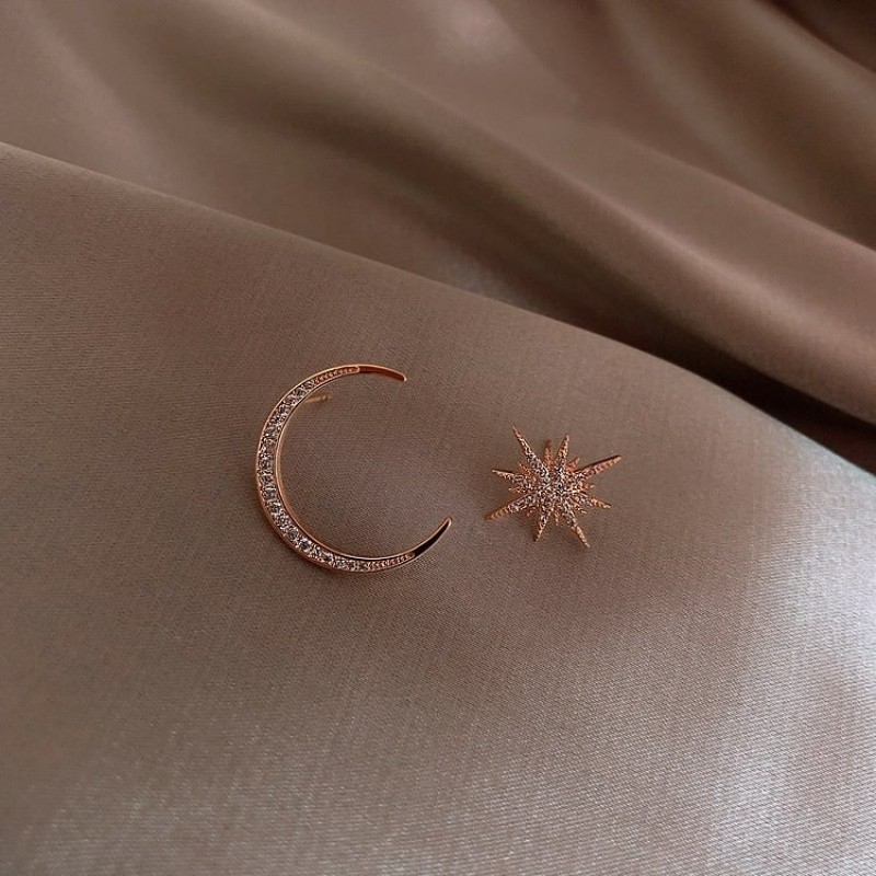 Star Moon Earrings Premium Earrings