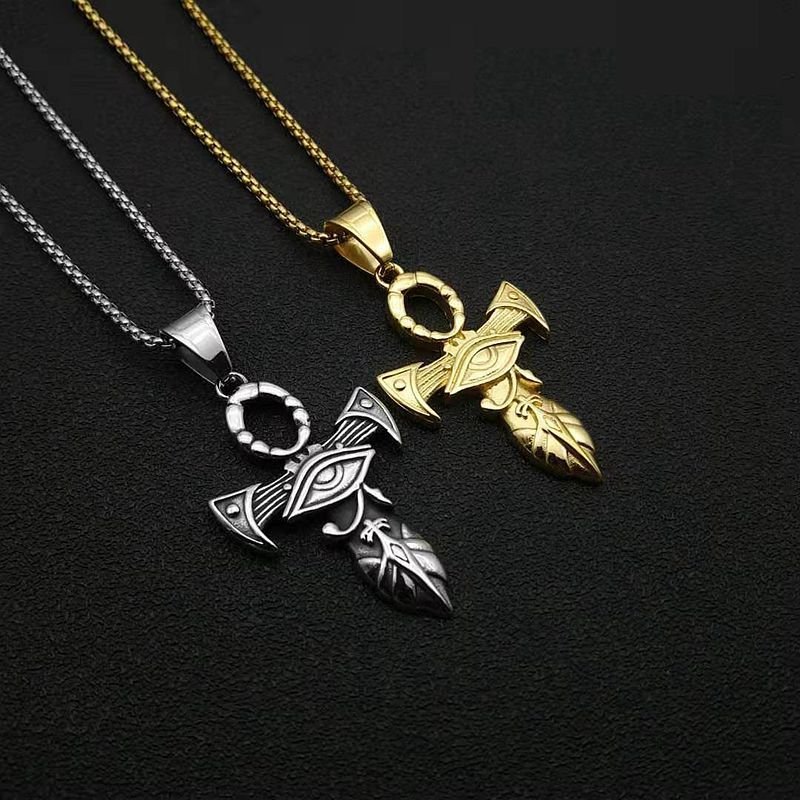 Cross Necklace Stainless Steel Pendant Necklace Cross Necklace Stainless Steel Pendant Necklace